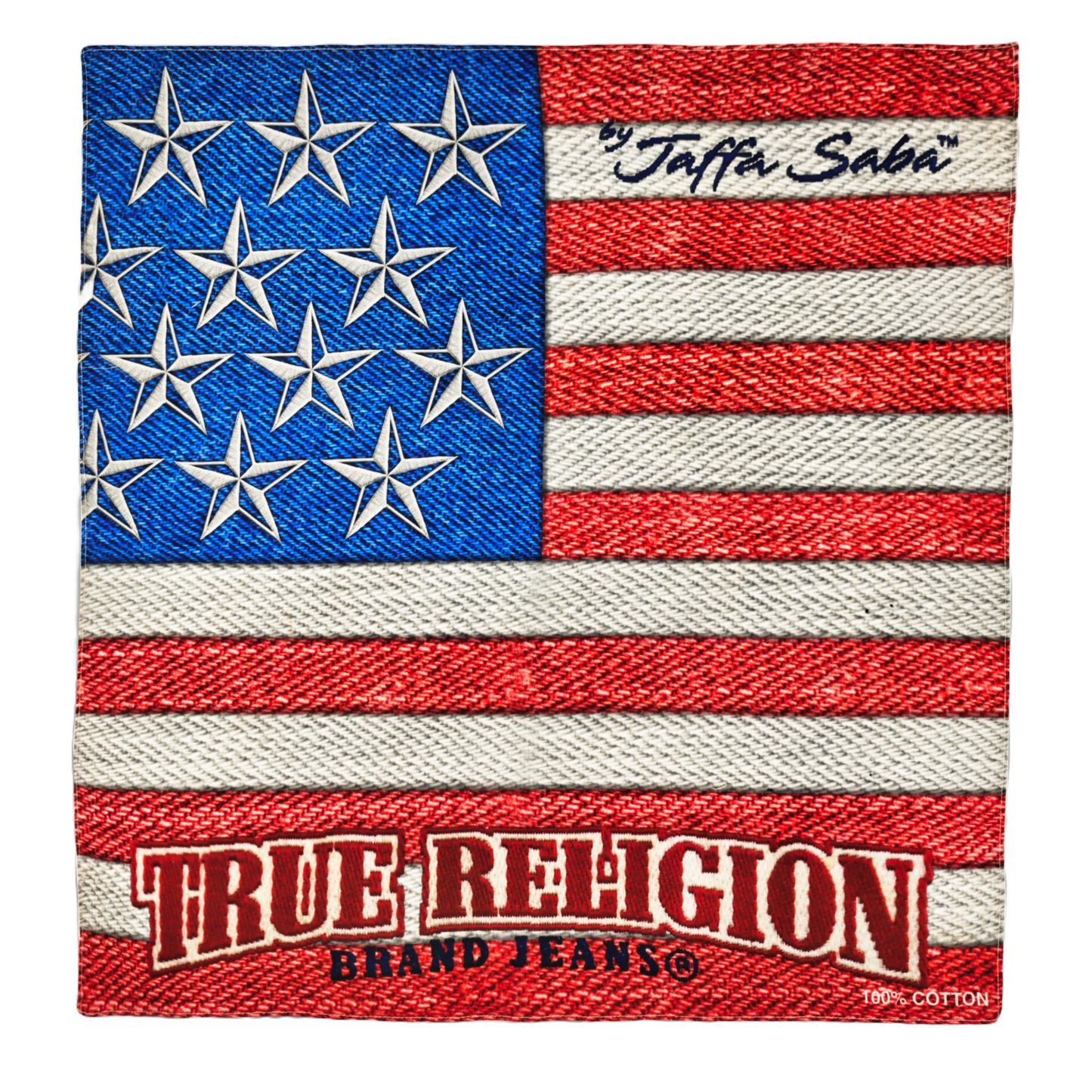 Sample True Religion x Jaffa Saba Bandana USA Flag