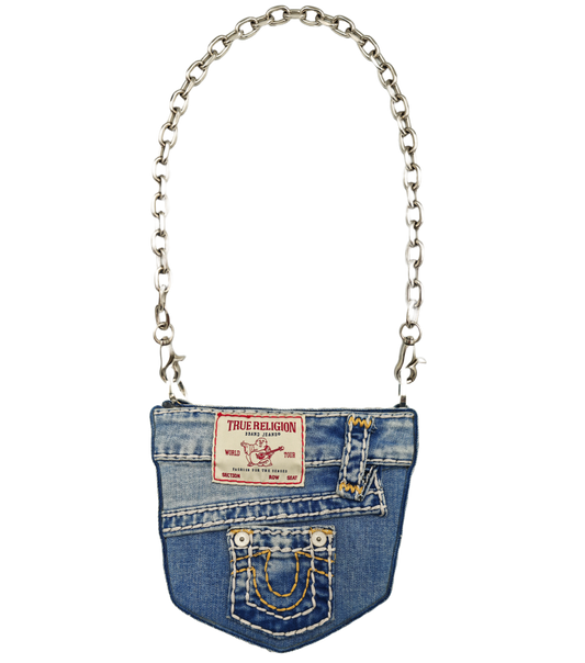 Sample True Religion x Jaffa Saba Handmade Handbag