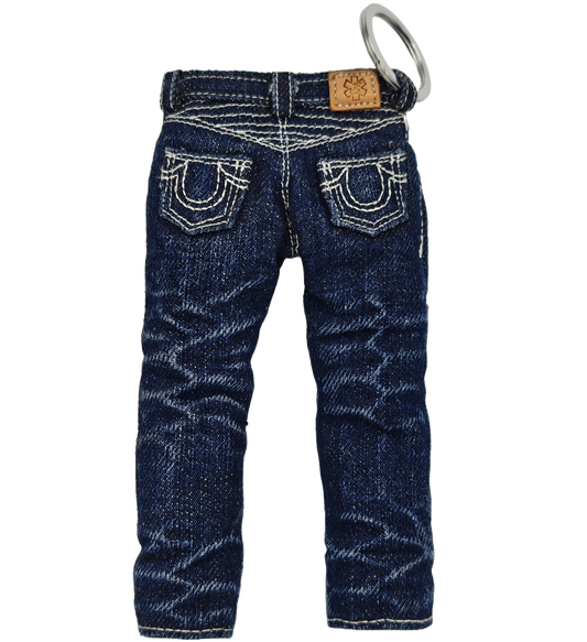 Sample True Religion x Jaffa Saba handmade Denim Keychain